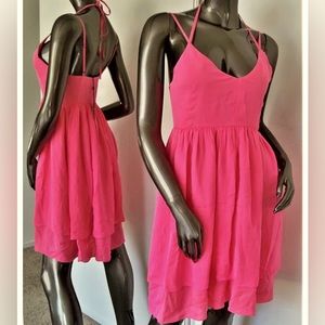Rebecca Minkoff Hot Pink Belinda Dress